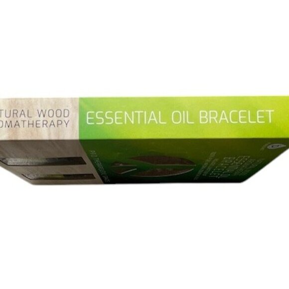 Pursonic Aromatherapy Natural Wooden Bracelet Mandarin & Bergamot Essential Oil - Picture 11 of 11